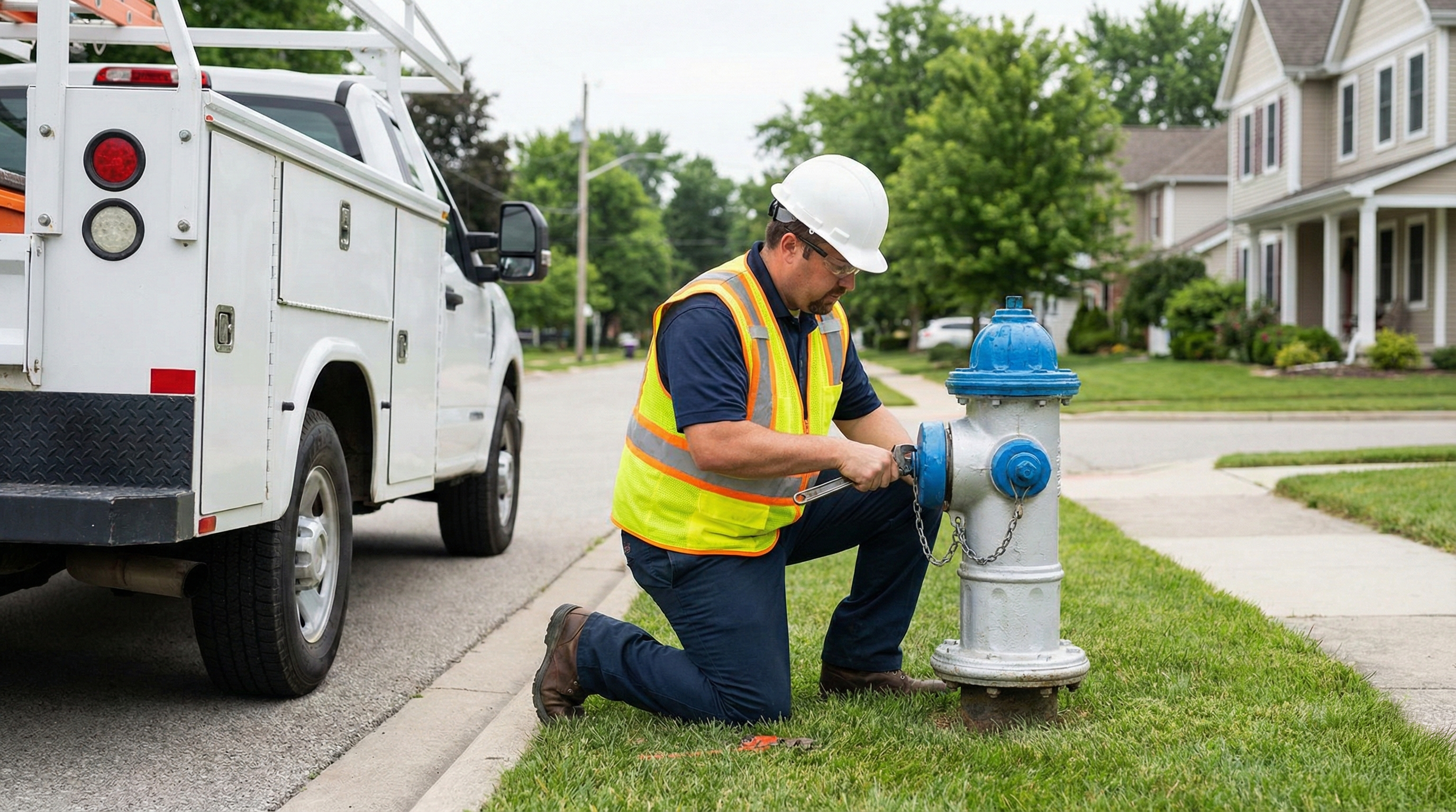 Municipal public works professional representing safer workforce implementation.