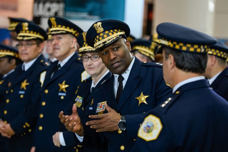 IACP signage and conference area