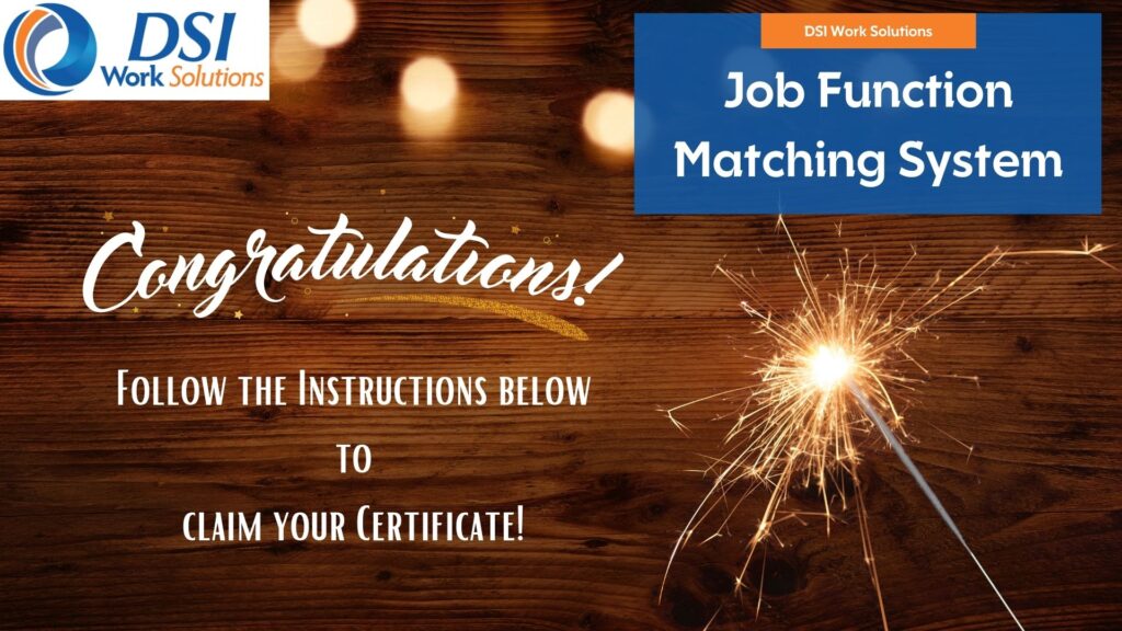 Congratulations on completing the Job Function Matching System!