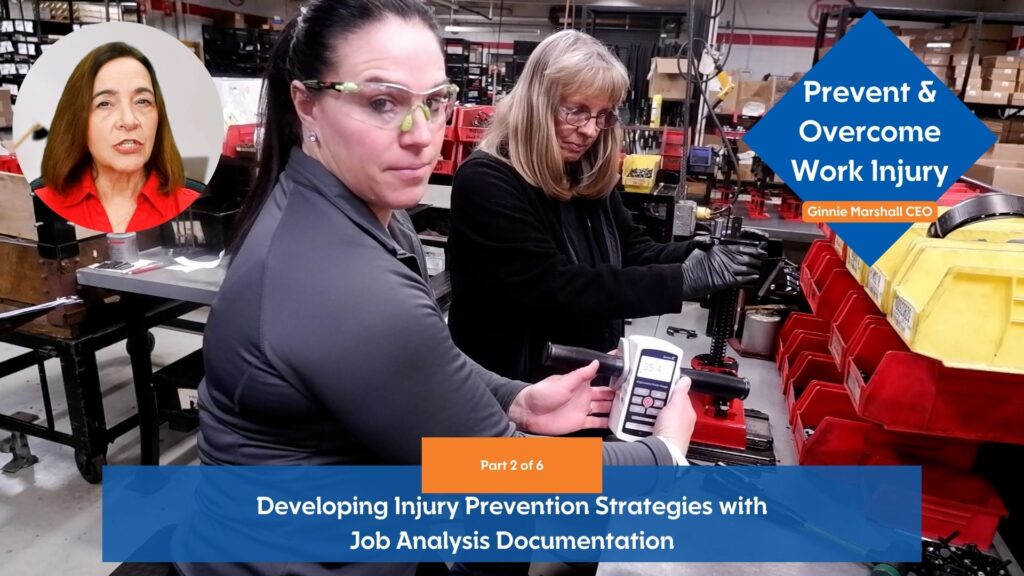 Developing Injury Prevention Strategies with Job Analysis Documentation