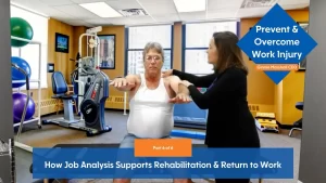 How Job Analysis Supports Rehabilitation and Return to Work